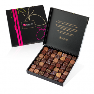 COFFRET INITIATION 49 CHOCOLATS NOIR ET LAIT