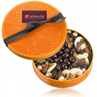 RONDE DE MINI MENDIANTS ET AMANDES