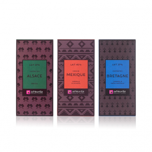 LOT DE 3 TABLETTES – CHOCOLAT AU LAIT