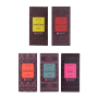 COFFRET 5 TABLETTES EN CHOCOLAT NOIR ET LAIT 