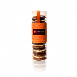 DUO DE FLOREALS EN CHOCOLAT NOIR, LAIT ET BLANC