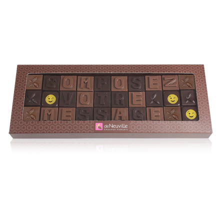 Message chocolat - 30 lettres