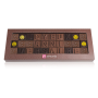 MESSAGE EN CHOCOLAT "JOYEUX ANNIVERSAIRE"