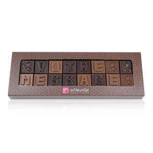 Message chocolat - 16 lettres