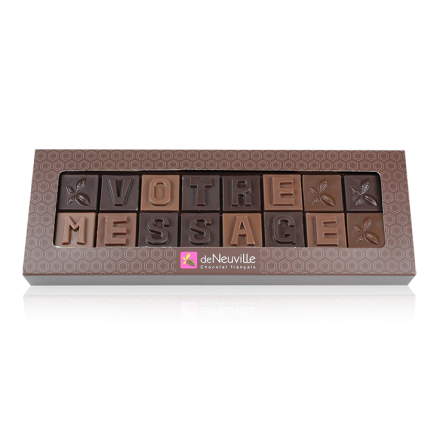 Message chocolat - 16 lettres